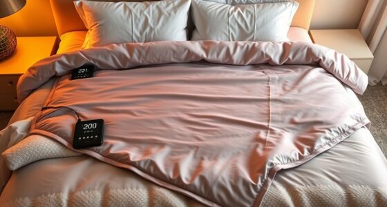 top king size dual control blankets