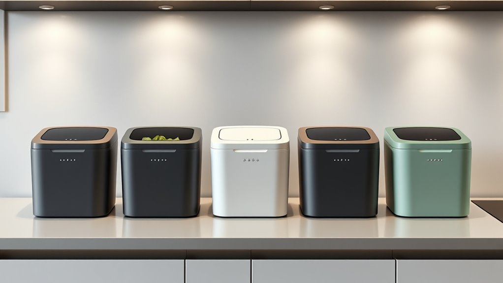 top kitchen electric compost bins