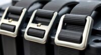 top metal buckle battery straps