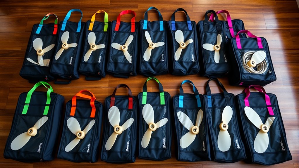 top propeller bag options