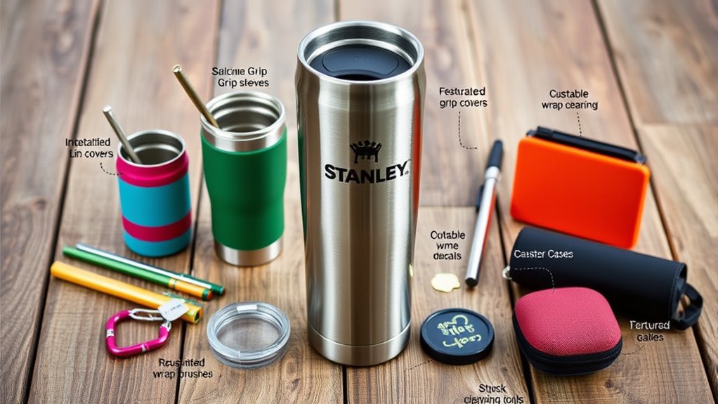 top stanley tumbler accessories