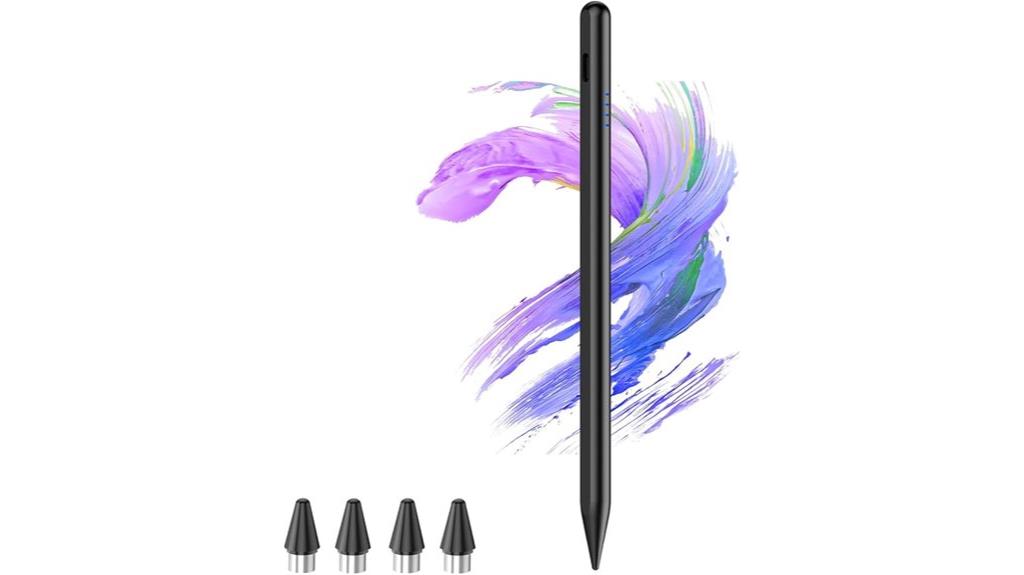 touchscreen stylus with pom tips