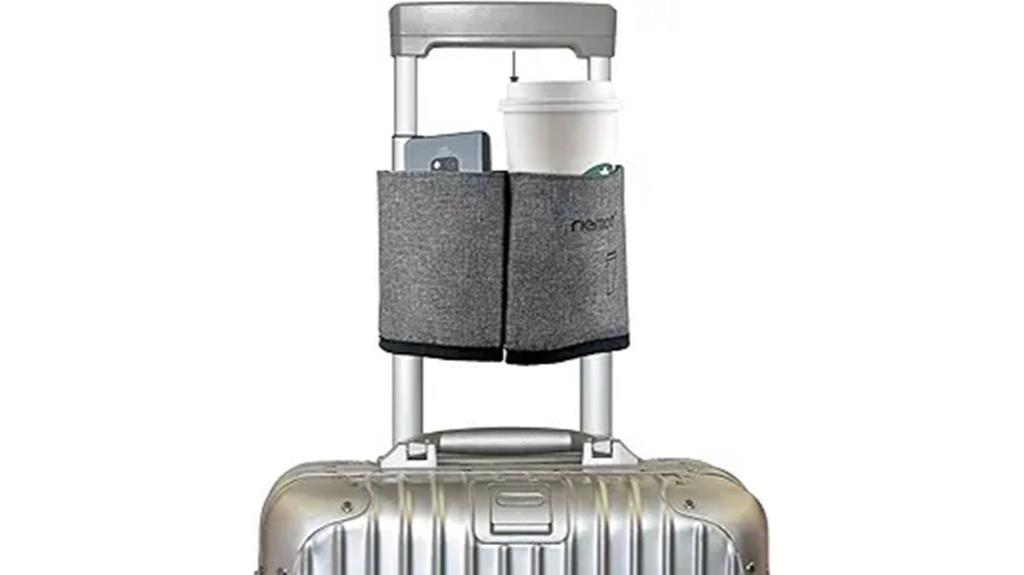 travel cup holder for suitcases