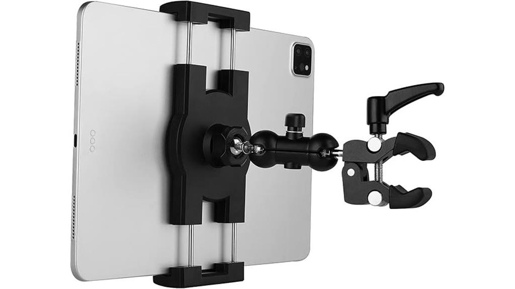 treadmill tablet holder