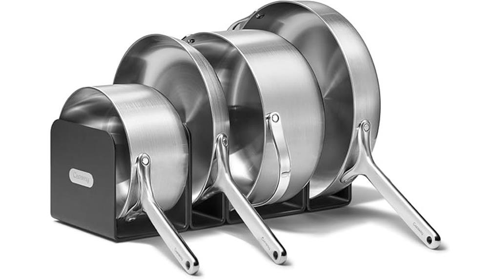 twelve piece stainless cookware