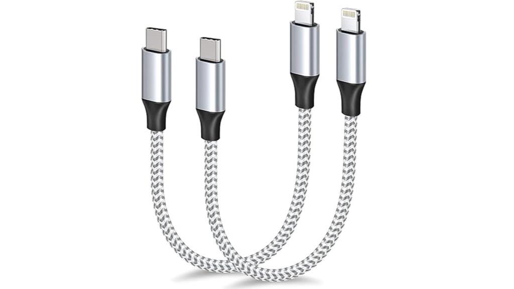 two pack 12 inch cables