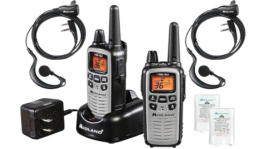 two pack midland walkie talkies