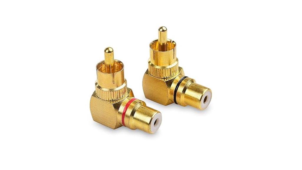 two pack right angle adapters