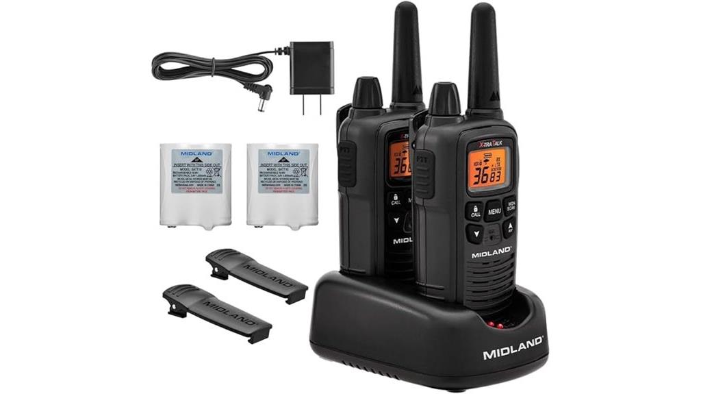 two pack walkie talkies