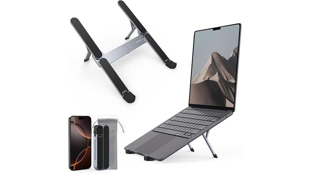ultra compact foldable laptop stand