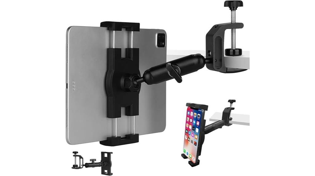 under cabinet tablet holder