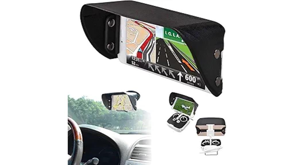 universal smartphone sunshade