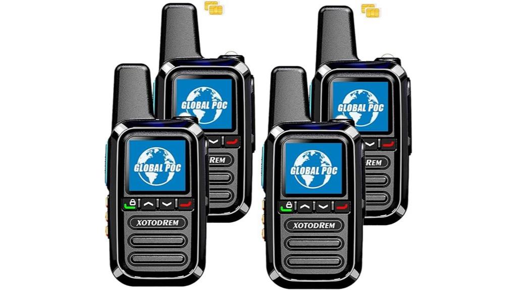 unlimited 4g lte walkie talkies