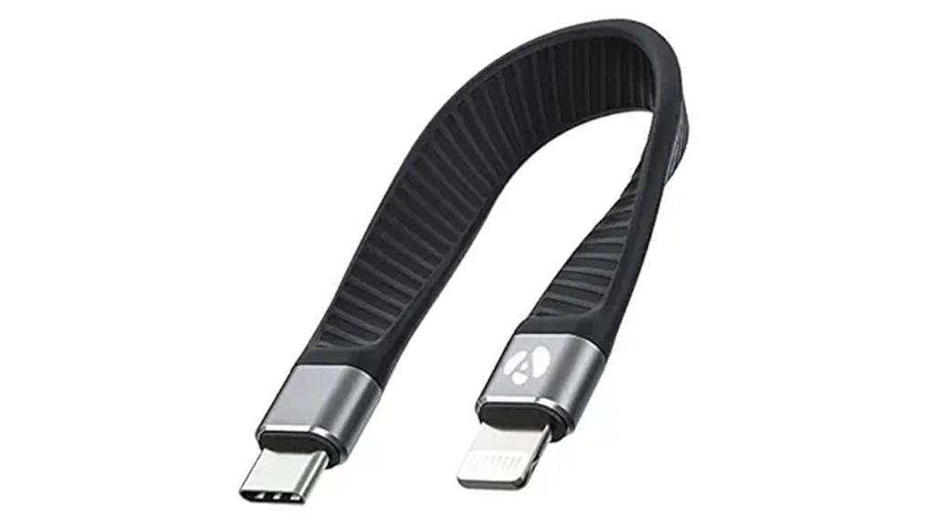 usb c lightning charging cable