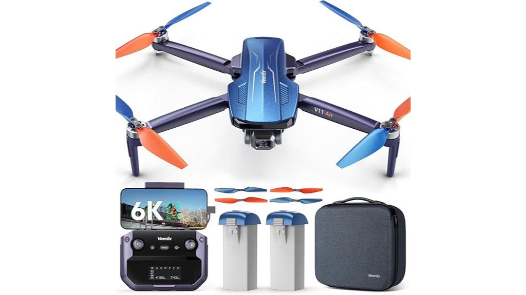v11air drone 6k uhd camera