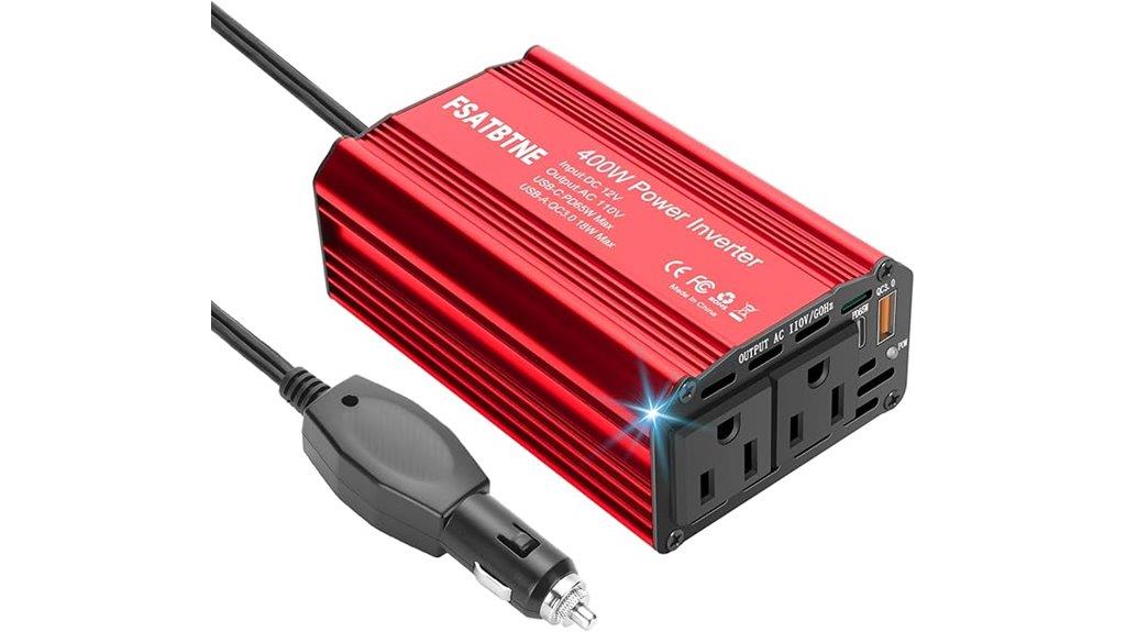 vehicle inverter with fast charging