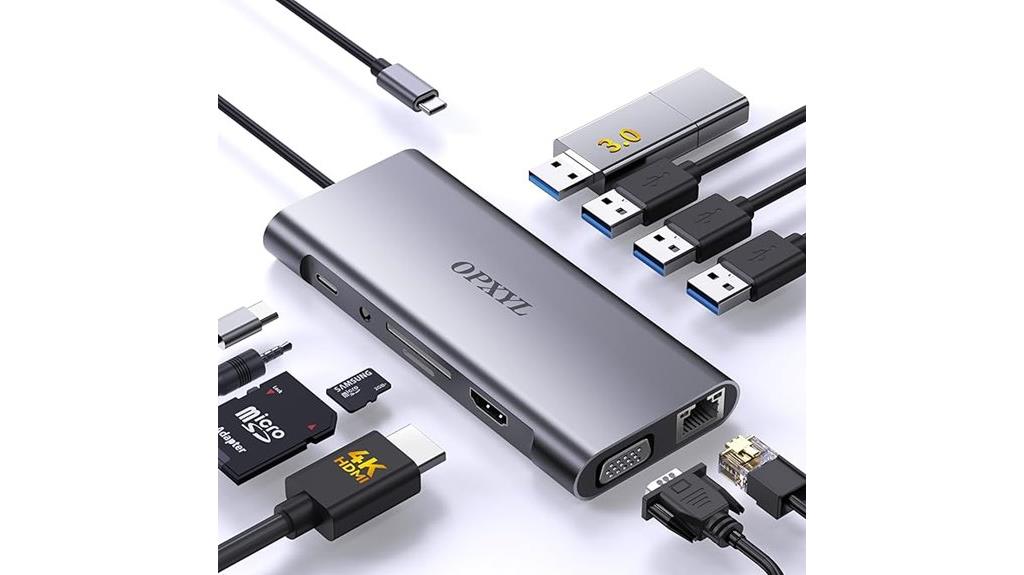 versatile usb c hub adapter