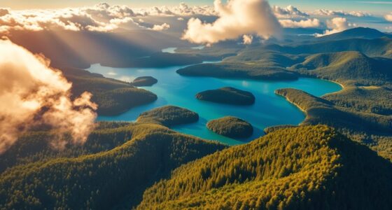 vibrant aerial drone editing