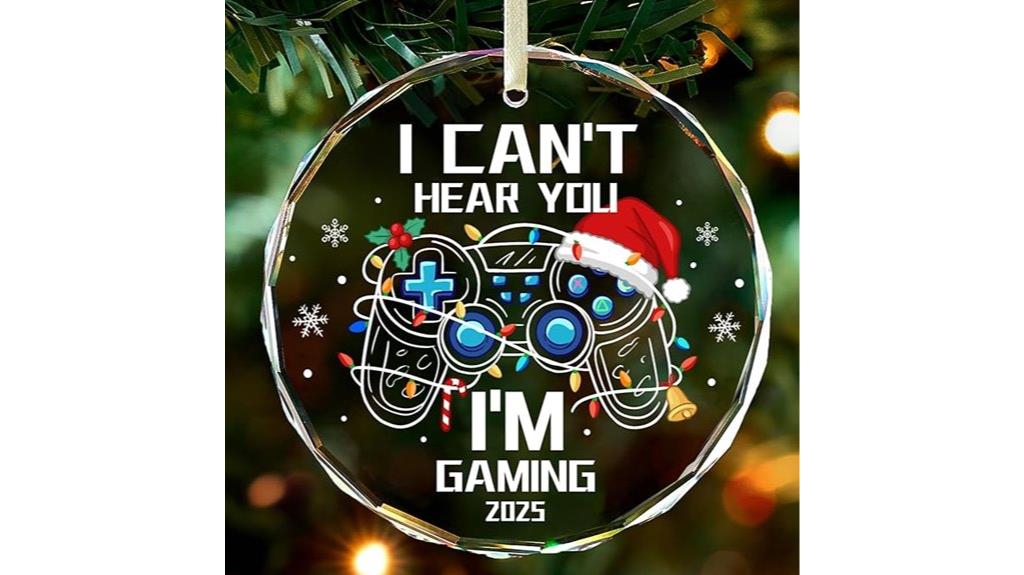 video game themed holiday decorations