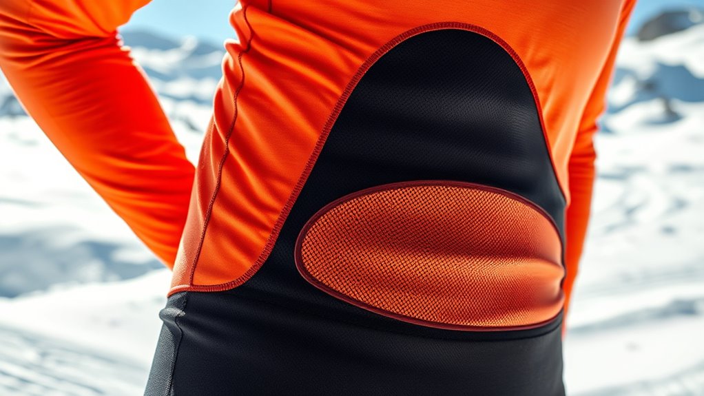 warm breathable flexible fit