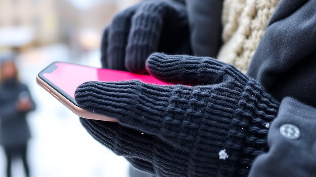 warm touchscreen glove options