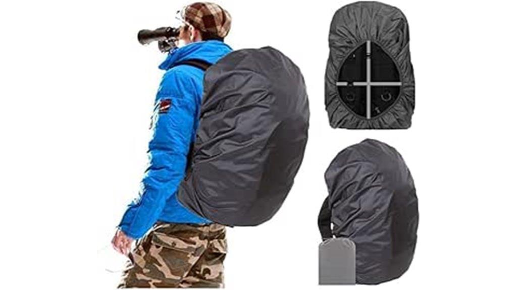 waterproof backpack rain cover