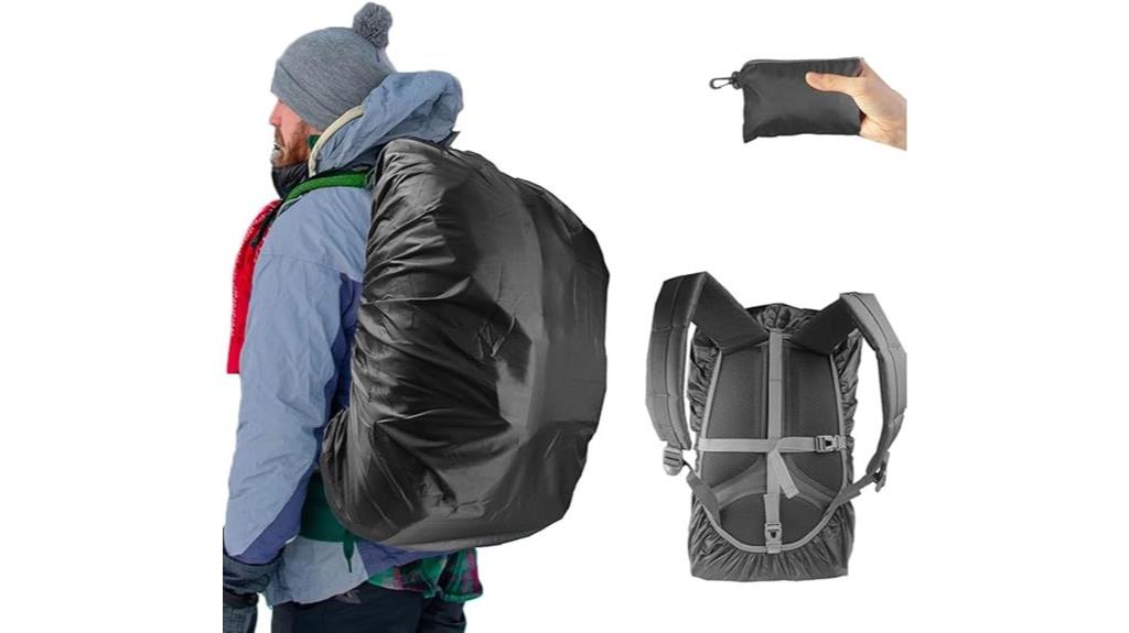 waterproof backpack rain cover