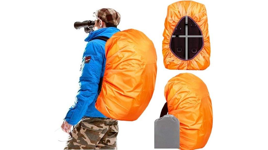 waterproof backpack rain cover