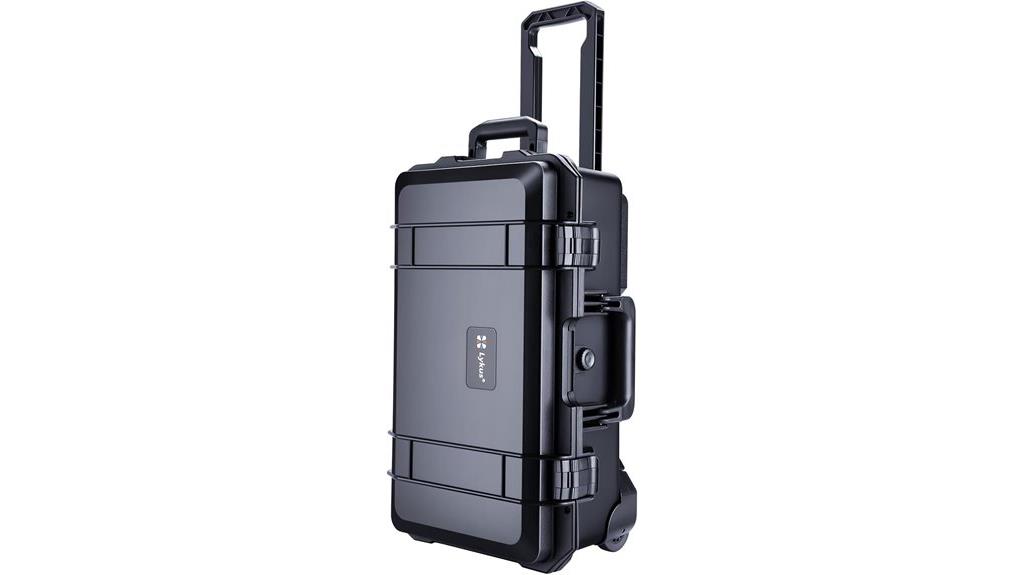 waterproof hard case with wheels