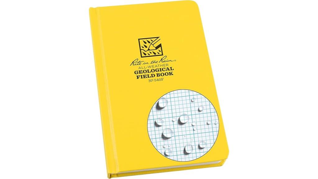 weatherproof hardcover notebook