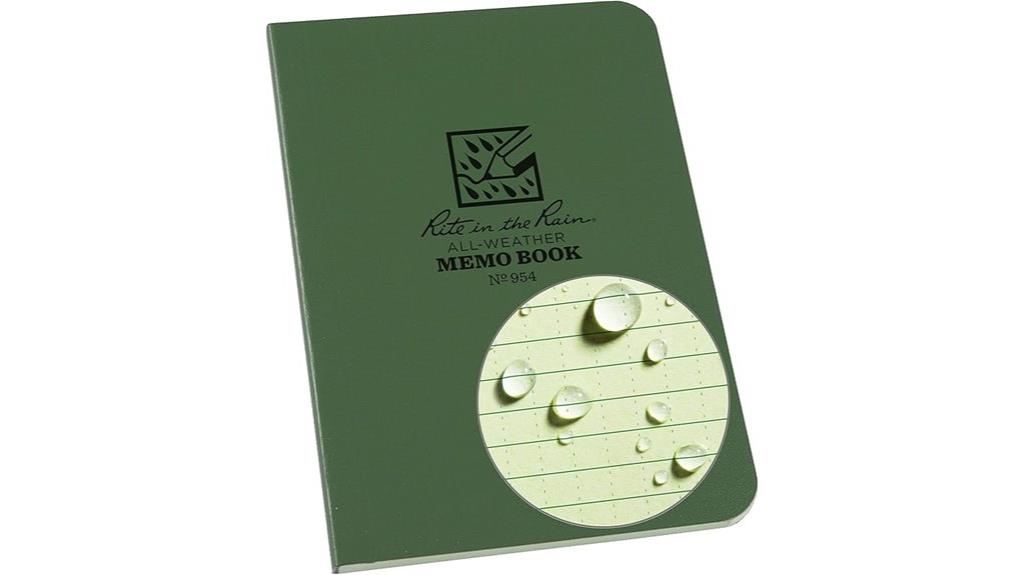 weatherproof pocket notebook