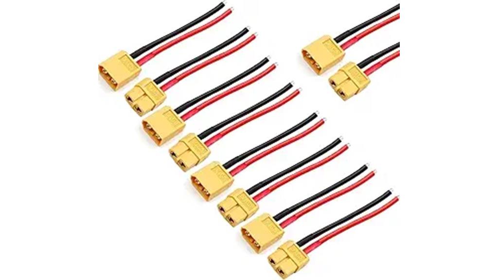 xt30 pigtail connector set