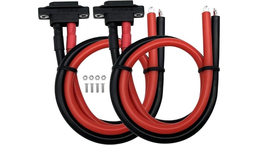 xt60 male pigtail cables