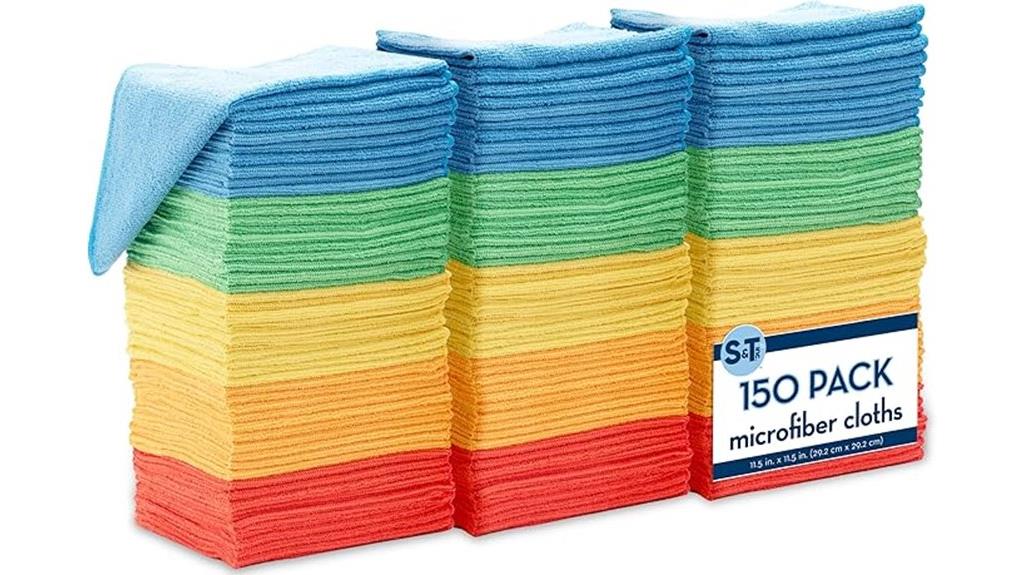 150 pack microfiber cloth
