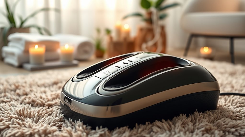 adjustable heating and massage