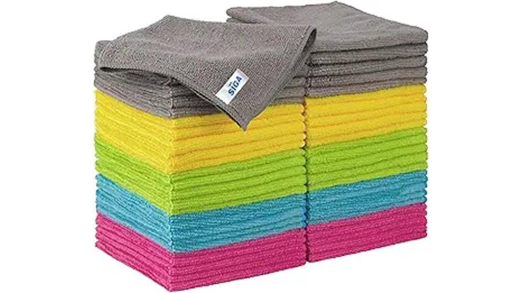 bulk microfiber cleaning cloths