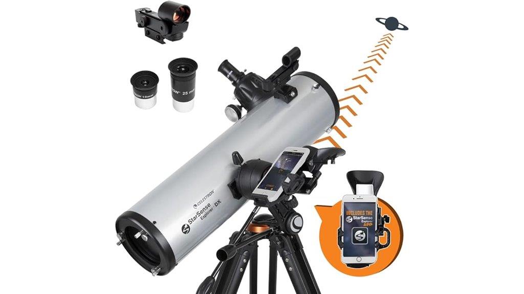 celestron smartphone astronomy telescope