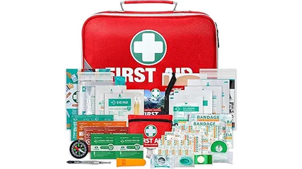 comprehensive 215 piece first aid