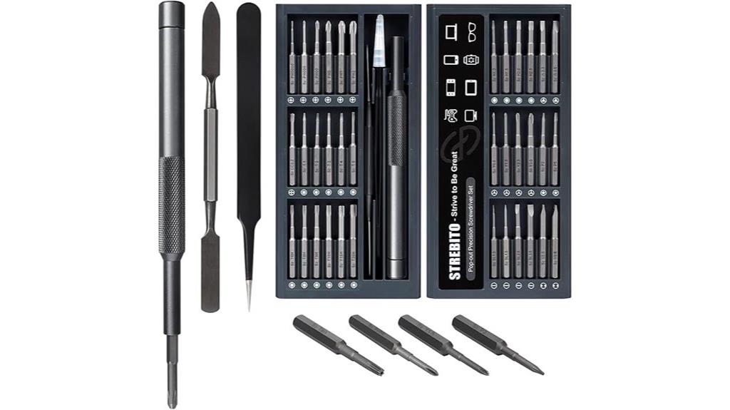 comprehensive precision screwdriver set