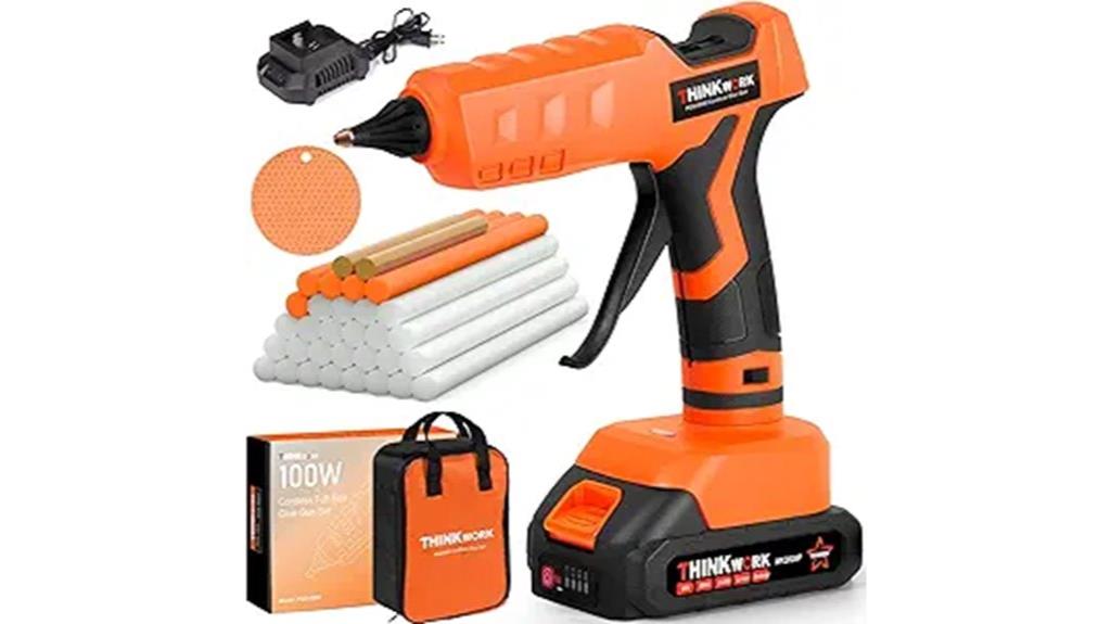 cordless hot glue gun