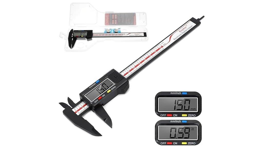 digital caliper with lcd