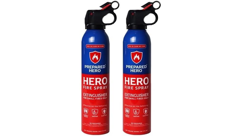 dual pack fire extinguisher