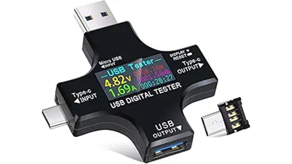 dual usb c tester