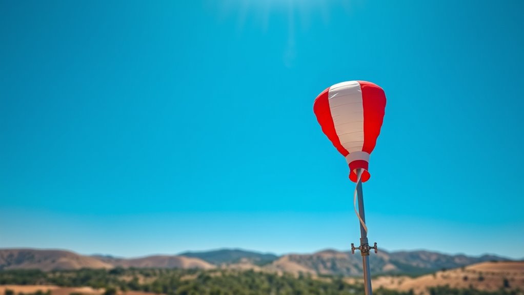 durable visible portable wind sock