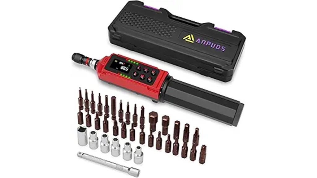 electronic adjustable torque wrench