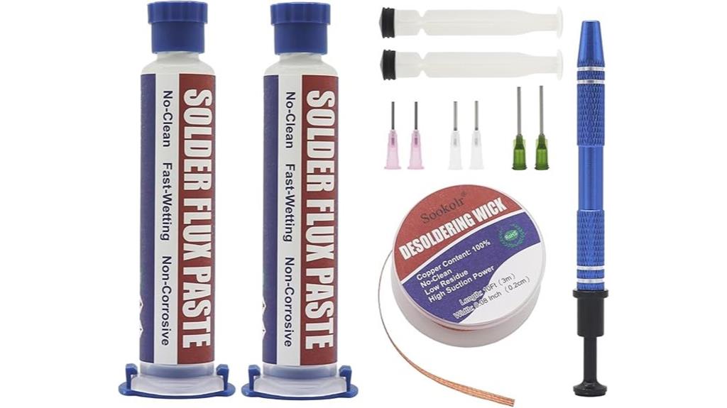 electronics soldering maintenance kit