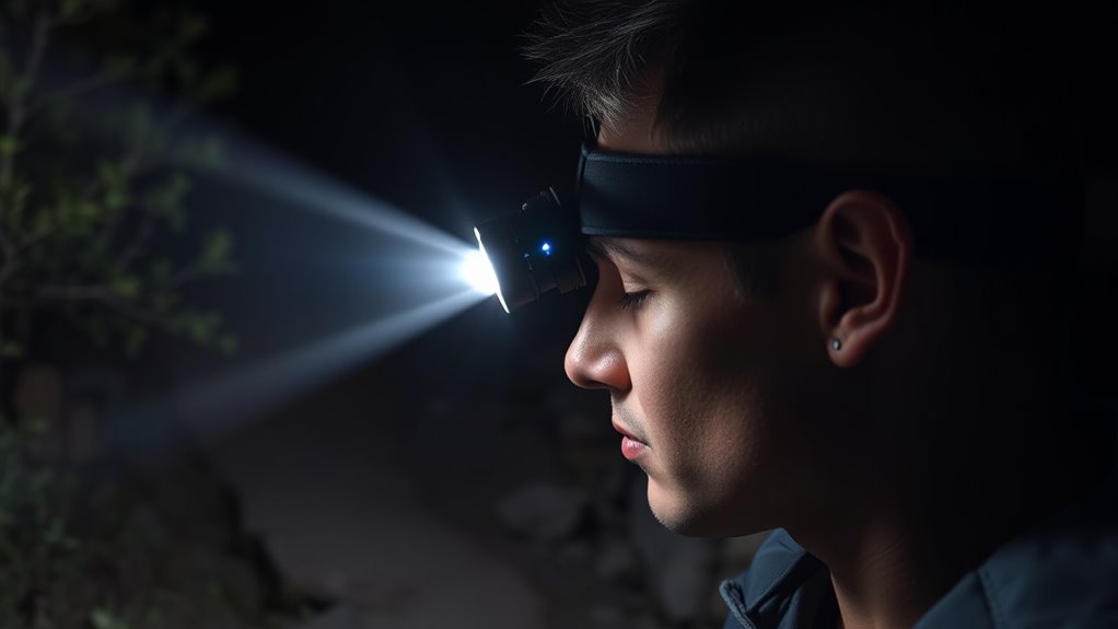 headlamp features for night