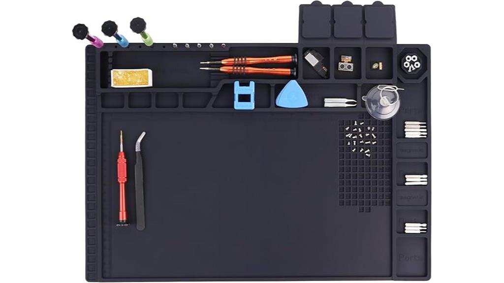 heatproof silicone soldering mat