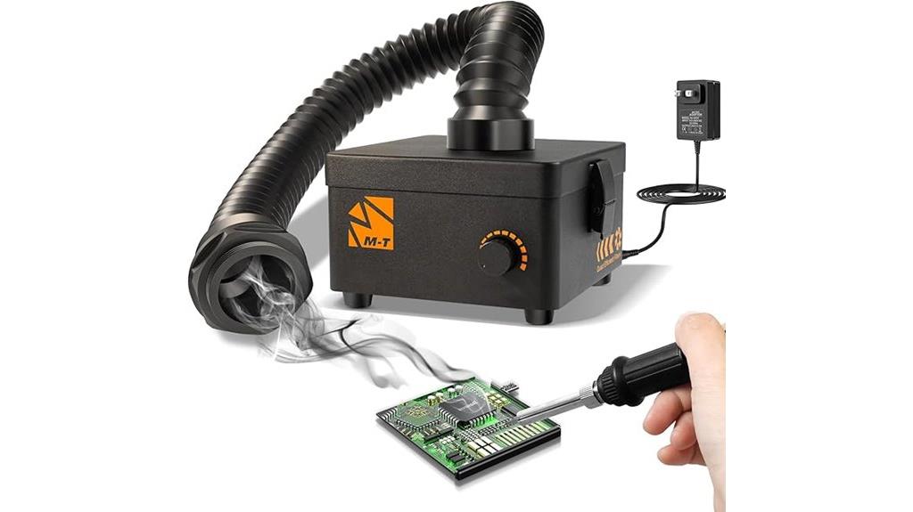 high power solder fume extractor