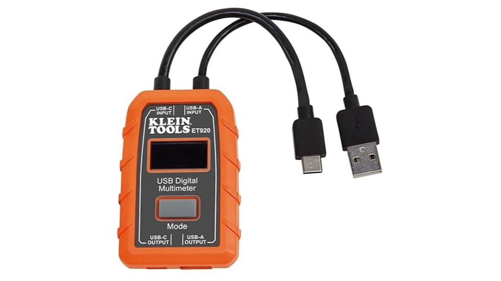 klein tools usb meter